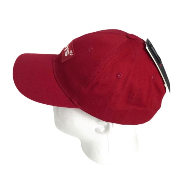 NWT Levi’s SnapBack Baseball Hat, Red or Blue - Picture 3 of 16